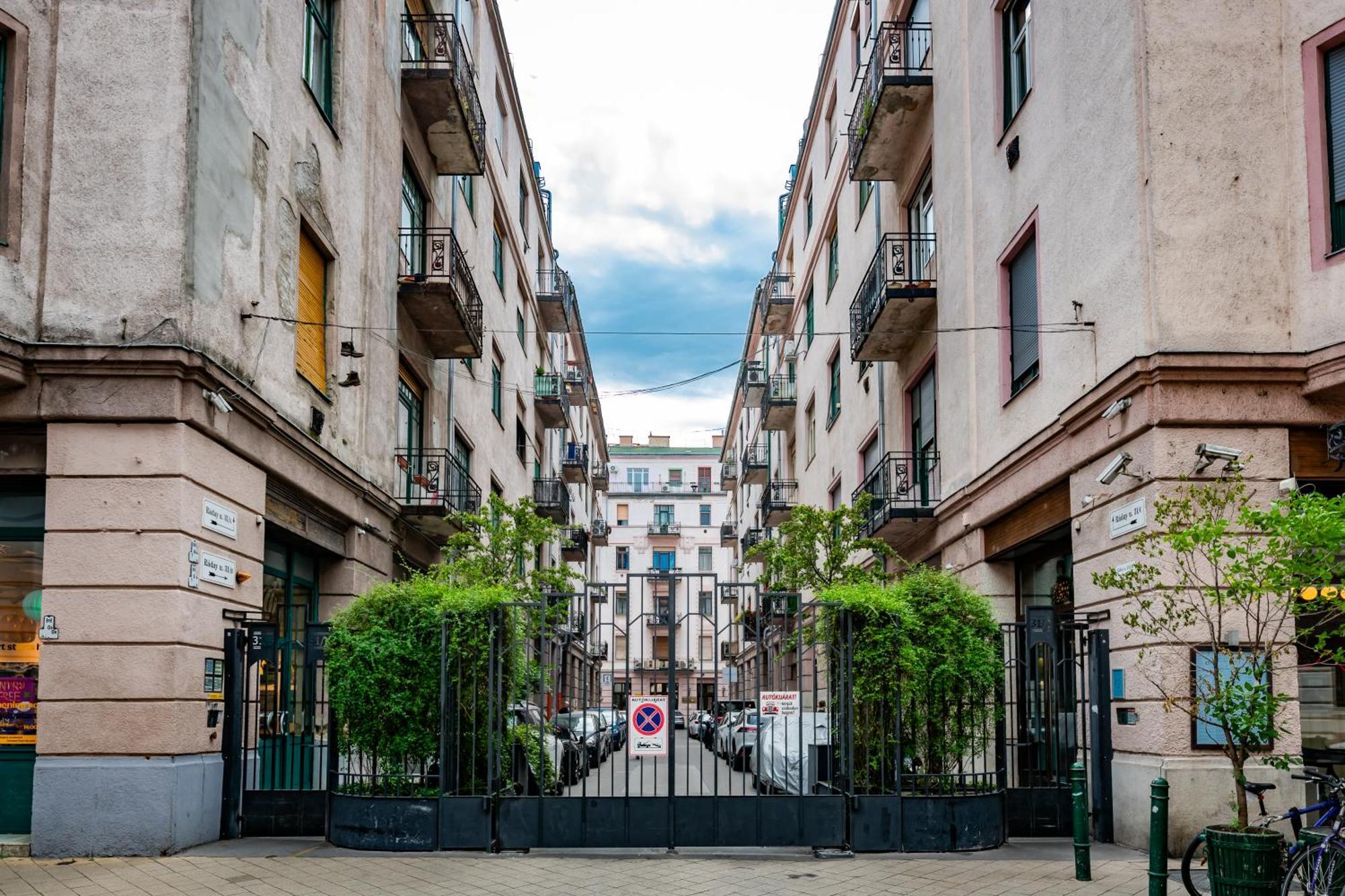 Jungle Aesthetics Downtown Apartman Aircon And Garage Parking ブダペスト エクステリア 写真