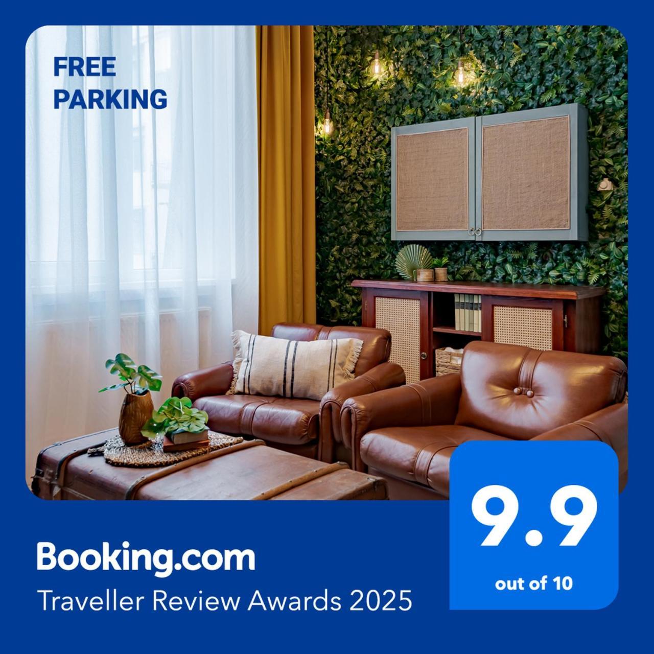 Jungle Aesthetics Downtown Apartman Aircon And Garage Parking ブダペスト エクステリア 写真